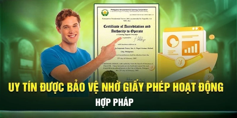 Chứng minh được tính hợp pháp quá trình thành lập